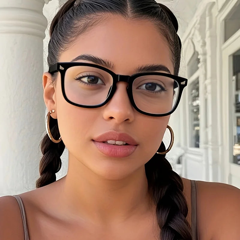 Stainless-Steel Blue-Light Glasses