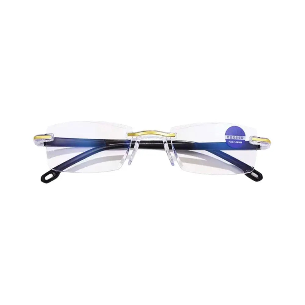 Gold Rectangle Reading Glasses
