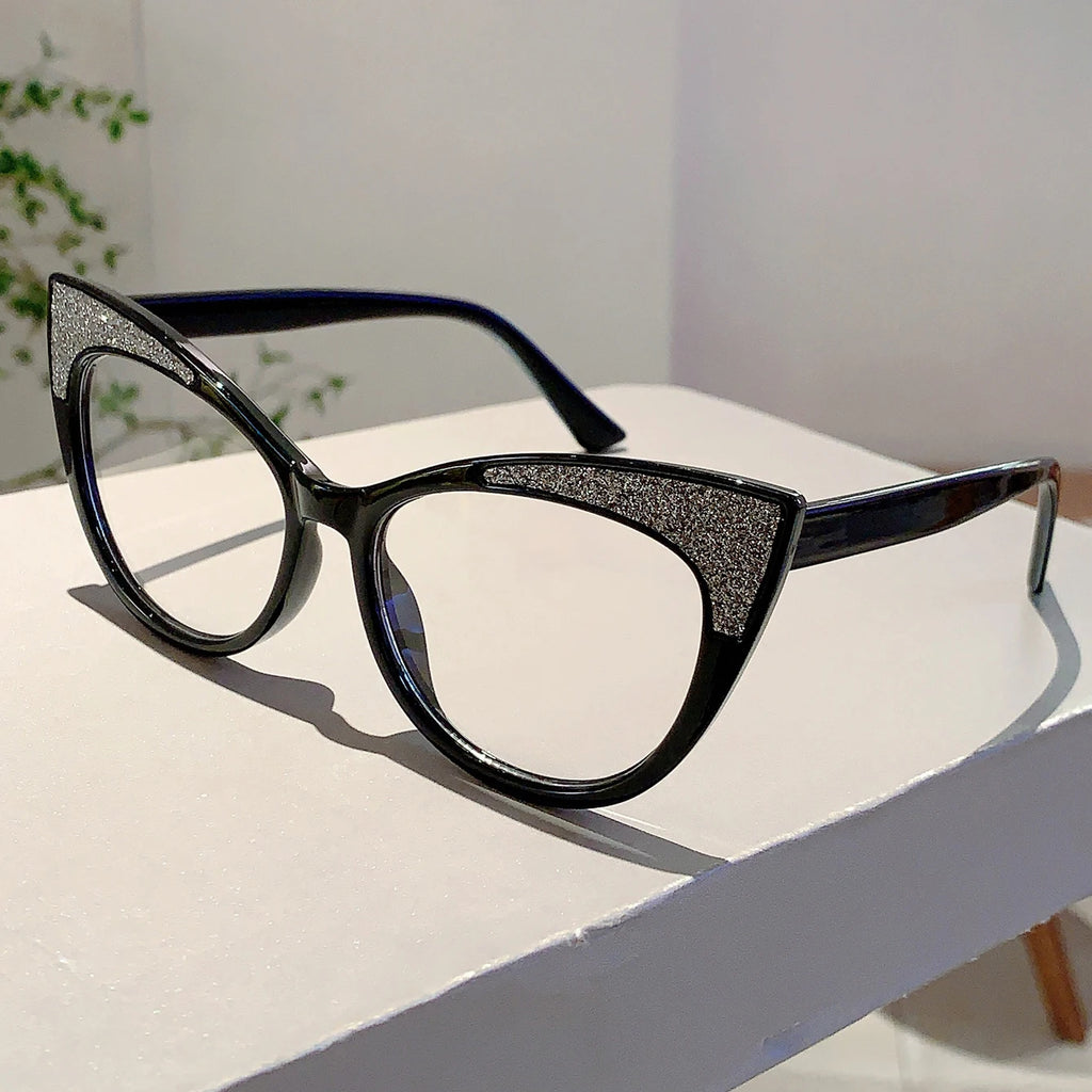 Colorful Bling Cat-Eye Frames