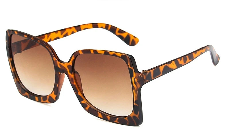 Big Frame Oversized Square Sunglasses