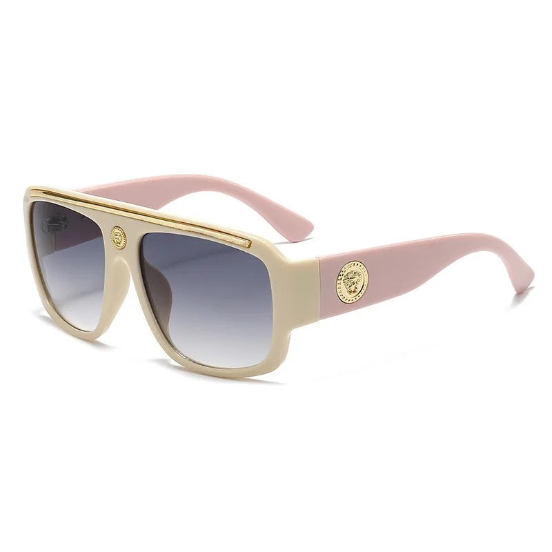 Oversized Punk Square Sunglasses