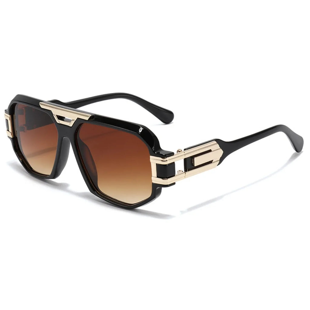 Men’s Retro Rectangle Sunglasses