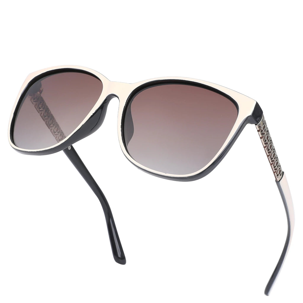 Polarized Gradient Square Sunglasses