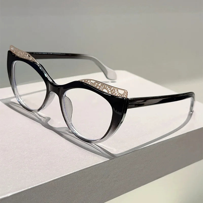 Vintage Lace Cat-Eye Glasses