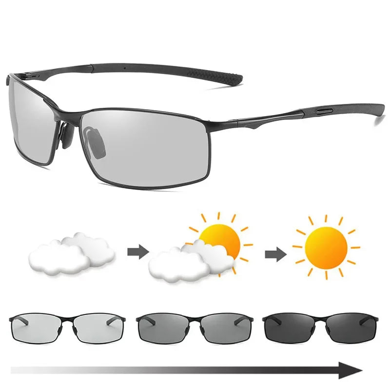 Polarized Metal Sport Sunglasses