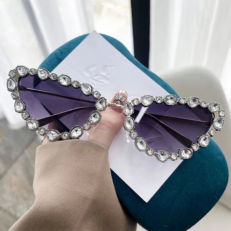 Metal Cat-Eye Sunglasses