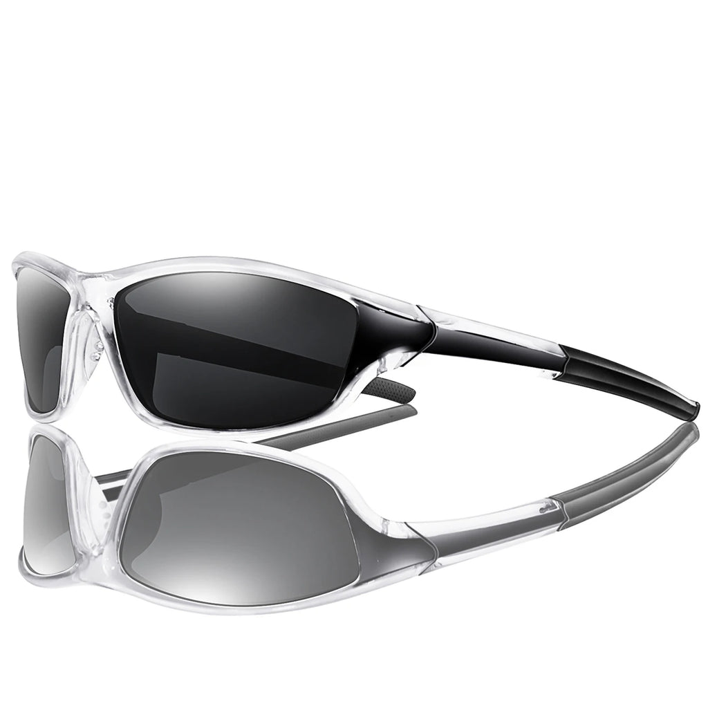 Polarized Wraparound Sport Sunglasses