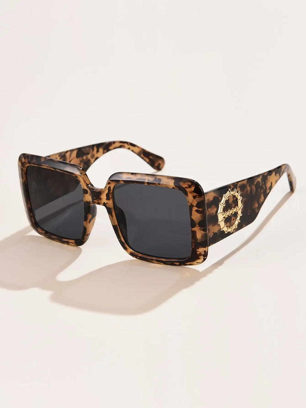 Oversized Gradient Rectangle Sunglasses