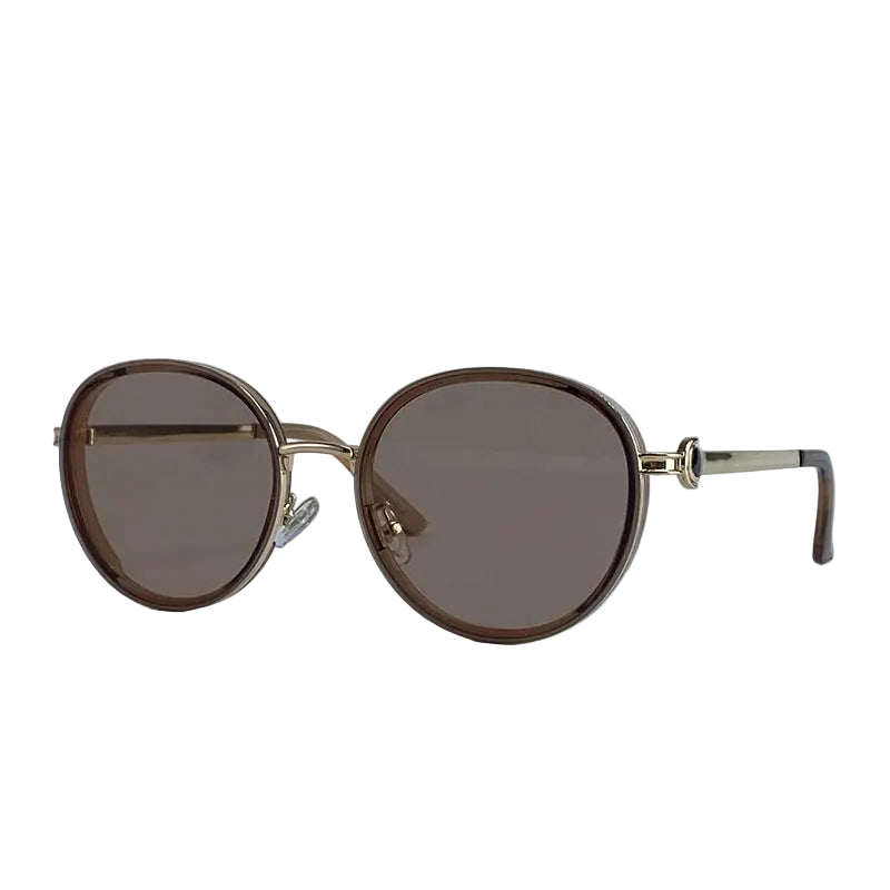 Oversized Vintage Round Sunglasses