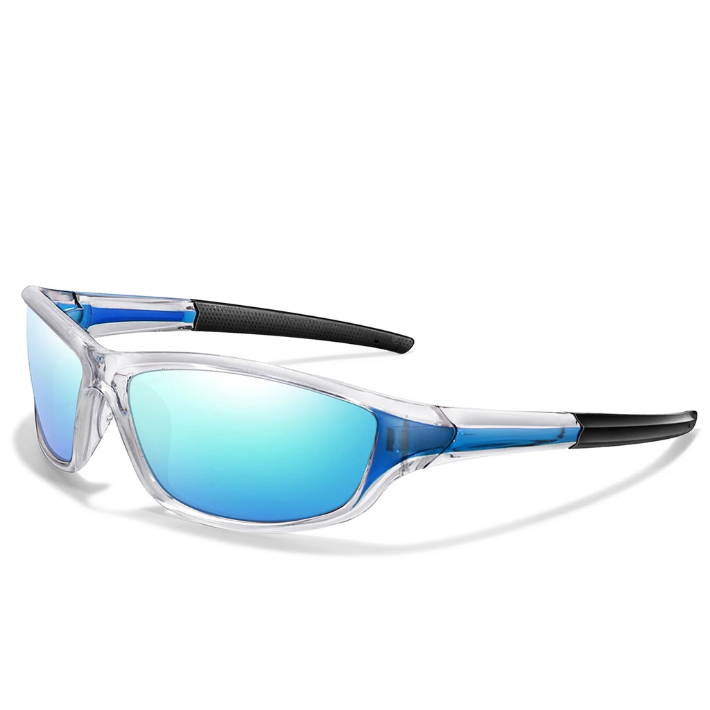 Polarized Wraparound Sport Sunglasses