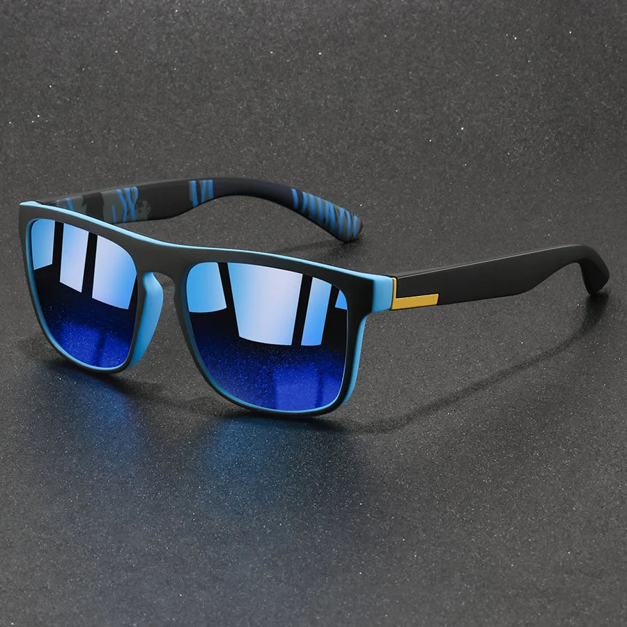 Vintage Square Mirrored Sunglasses
